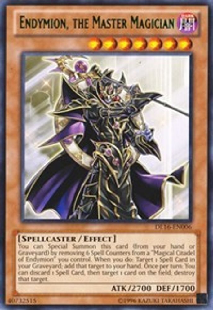 Endymion, the Master Magician (Green) (DL16-EN006) - Rare