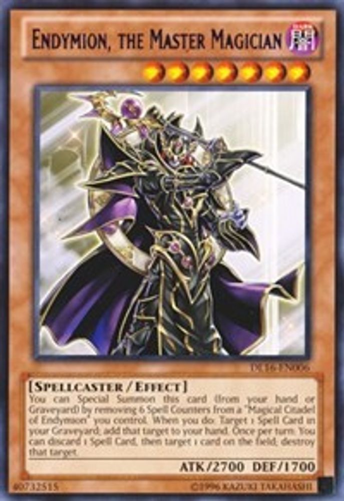 Endymion, the Master Magician (Purple) (DL16-EN006) - Rare