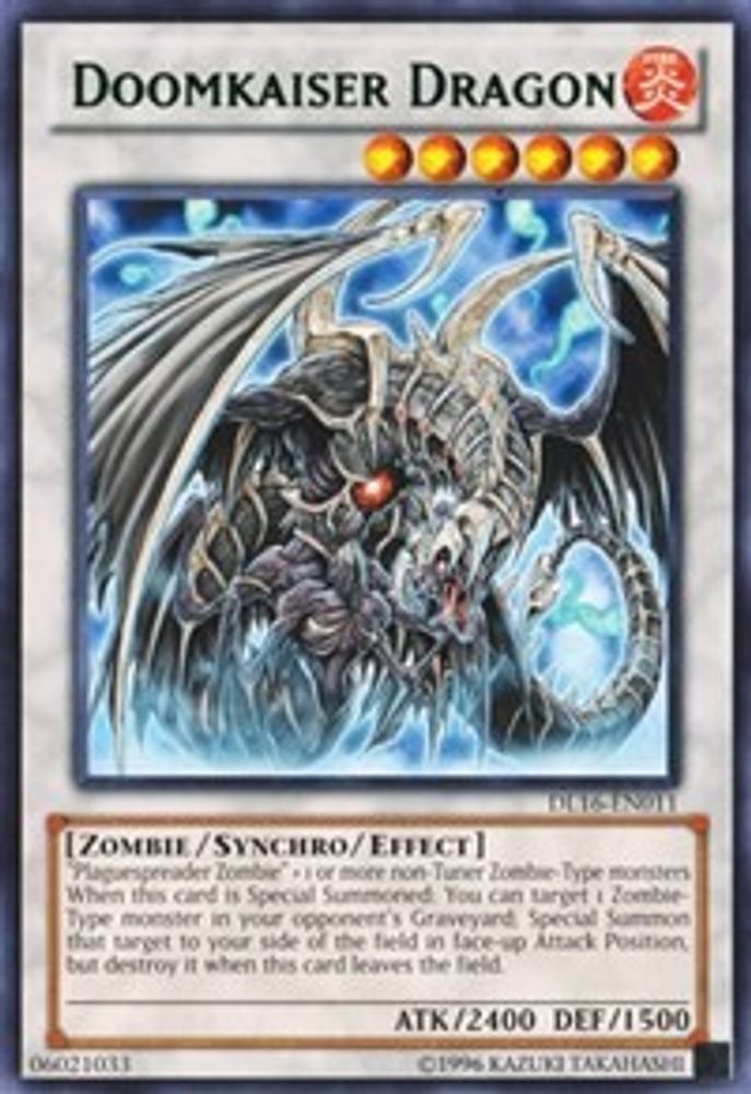 Dragon Doomkaiser (Vert) [DL16-EN011] Rare 