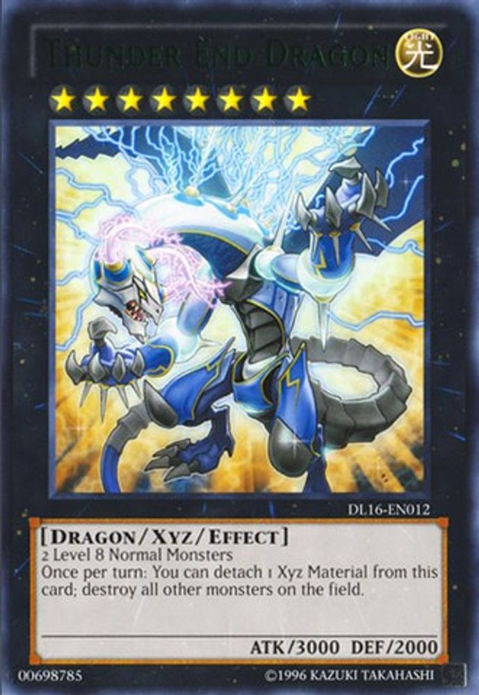 Dragon de fin de tonnerre (vert) [DL16-EN012] Rare 