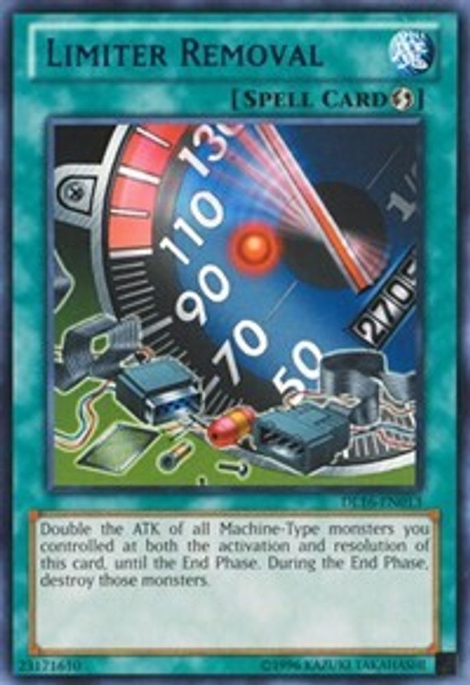 Retrait du limiteur (bleu) [DL16-EN013] Rare 