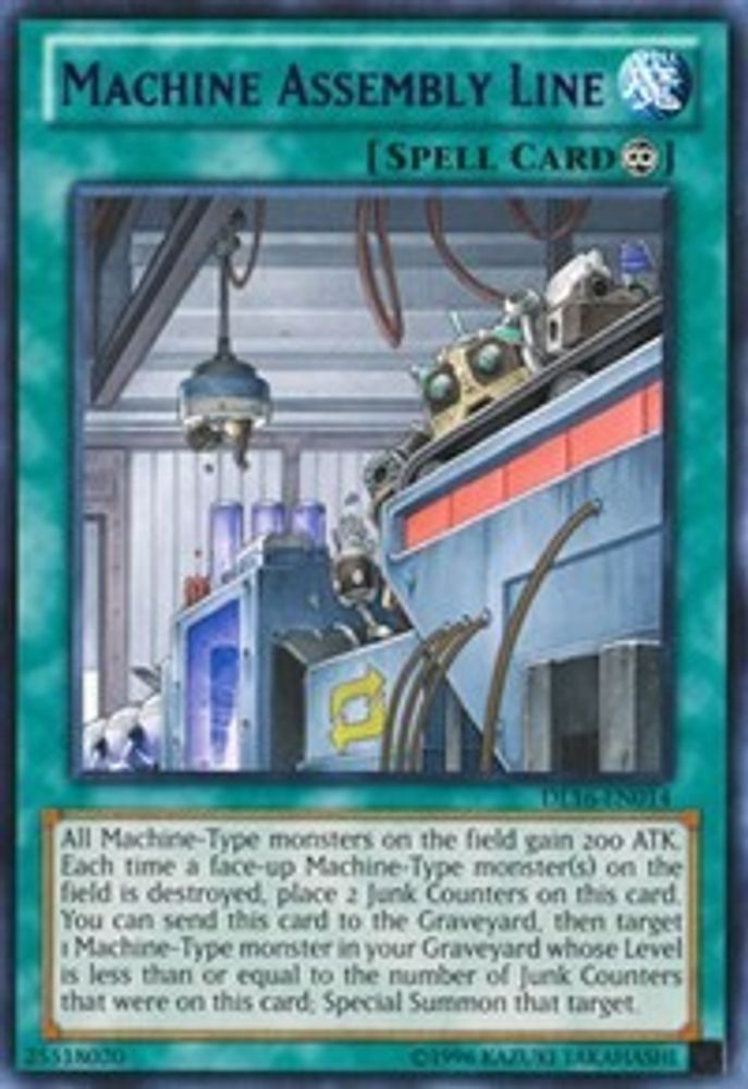 Chaîne d'assemblage de machines (violet) [DL16-EN014] Rare 
