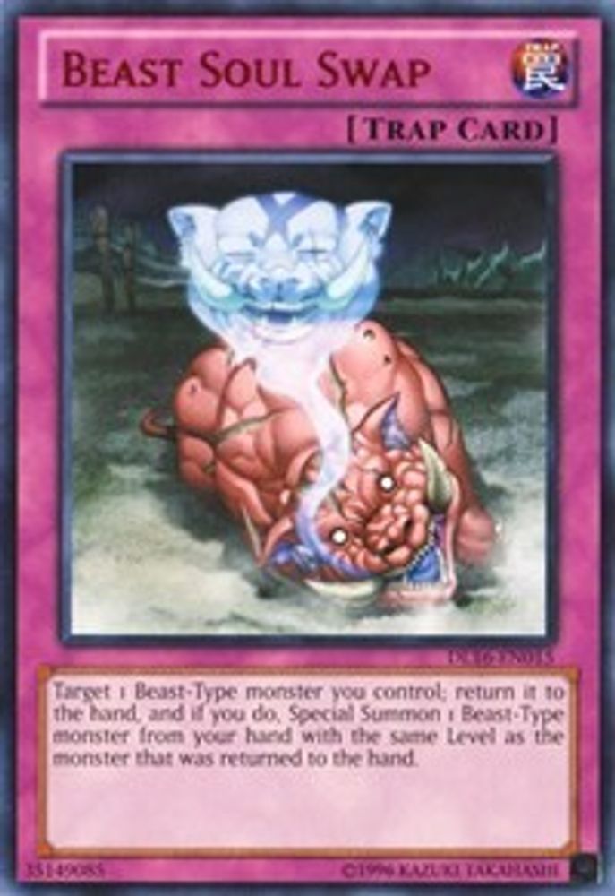 Échange d'âme de bête (rouge) [DL16-EN015] Rare 