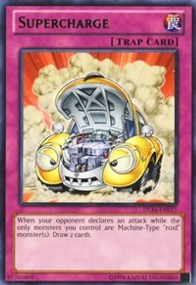 Supercharge (Green) (DL16-EN018) - Rare