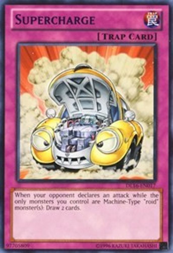 Supercharge (violet) [DL16-EN018] Rare 