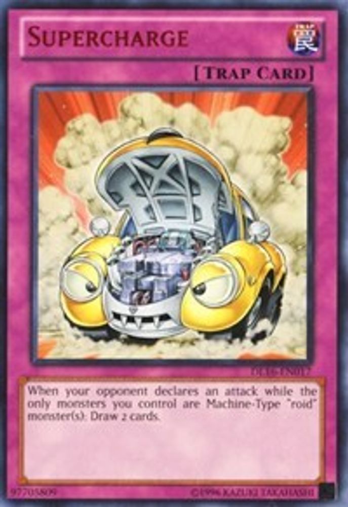 Supercharge (rouge) [DL16-EN018] Rare 