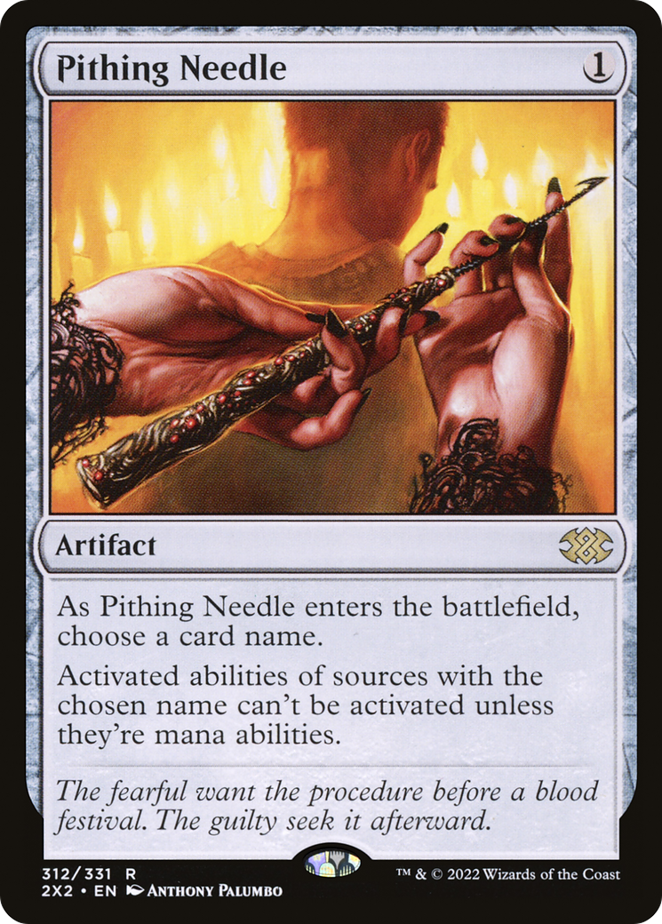 Pithing Needle [Double Masters 2022] 