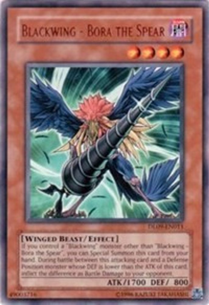 Blackwing - Bora the Spear (Bronze) (DL09-EN011) - Rare