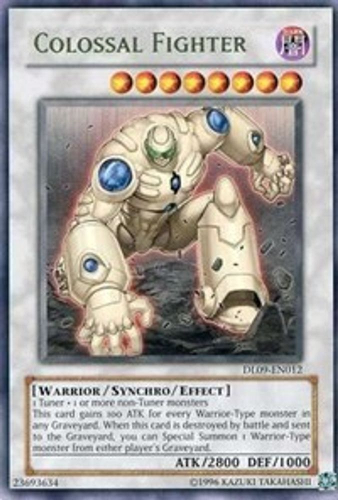 Colossal Fighter (Green) (DL09-EN012) - Rare