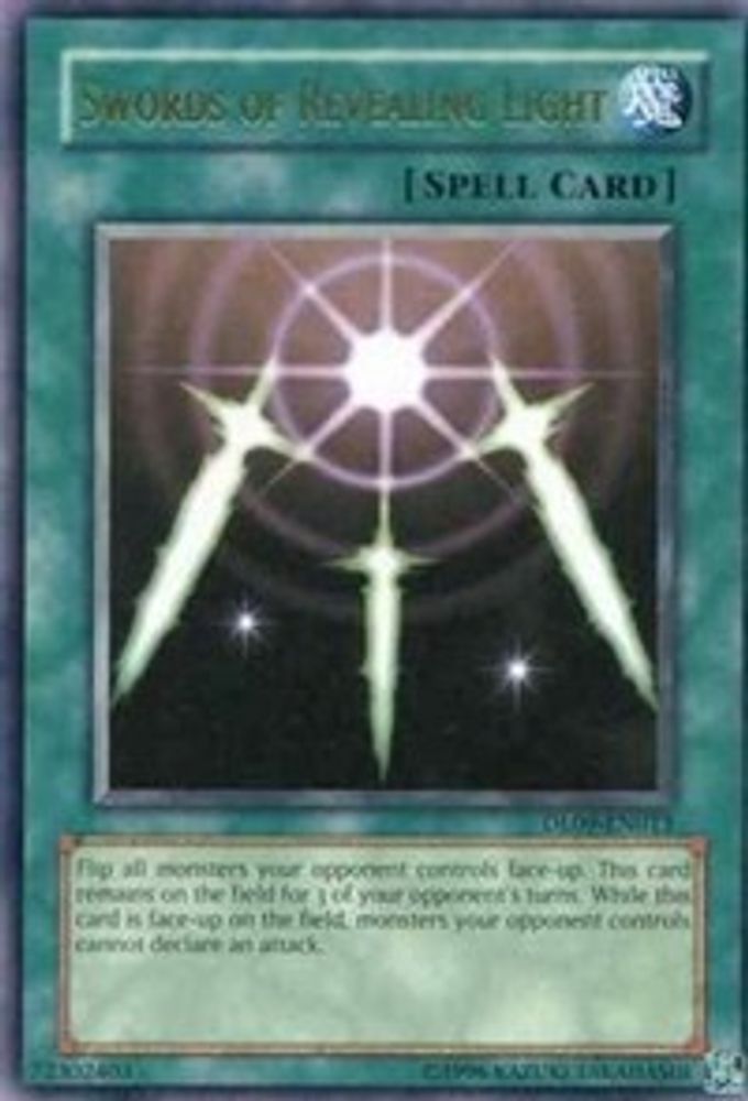 Swords of Revealing Light (Green) (DL09-EN013) - Rare