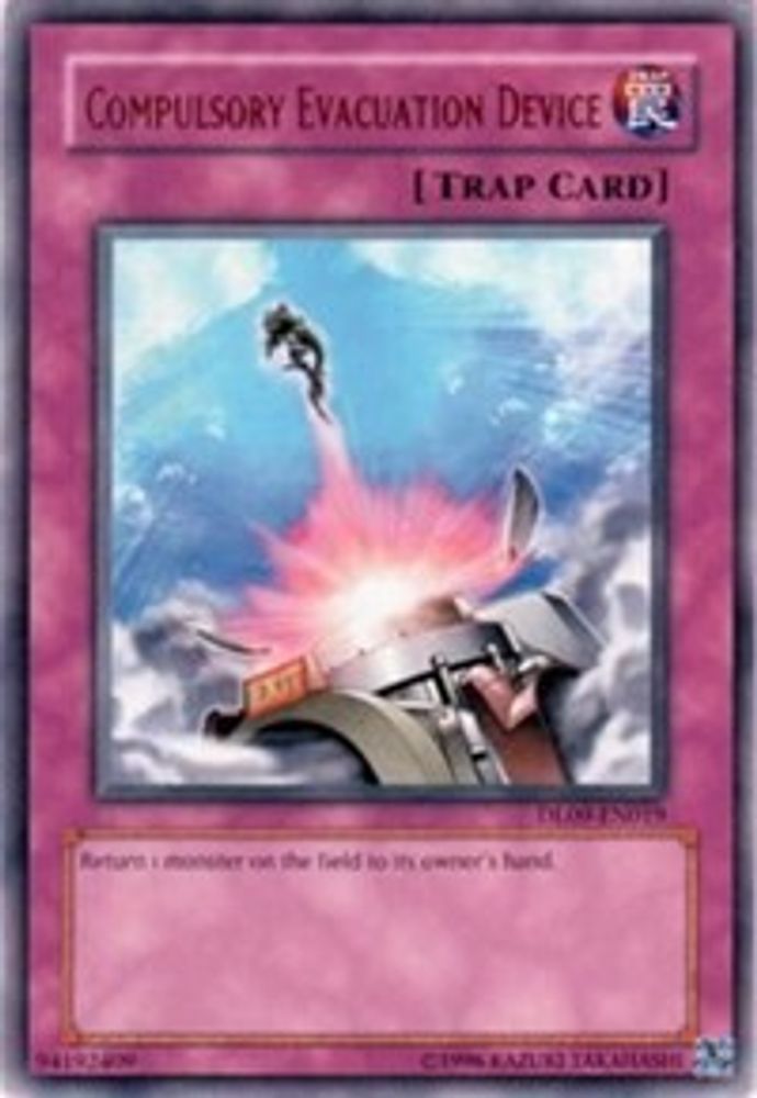 Compulsory Evacuation Device (Bronze) (DL09-EN019) - Rare