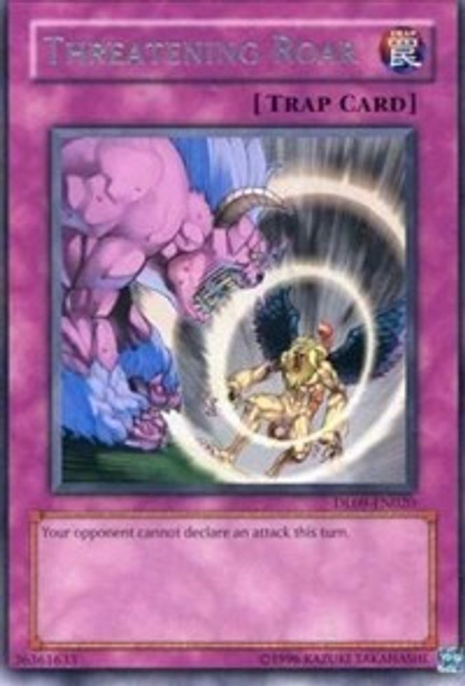 Threatening Roar (Silver) (DL09-EN020) - Rare