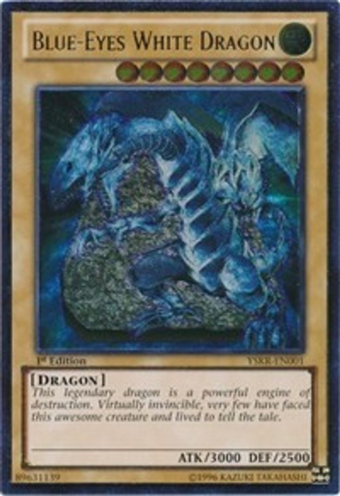 Blue-Eyes White Dragon (UTR) (YSKR-EN001) - Ultimate Rare