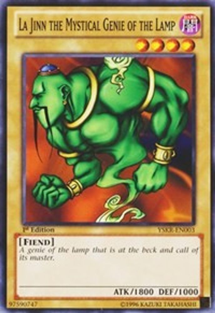 La Jinn the Mystical Genie of the Lamp (YSKR-EN003) - Common