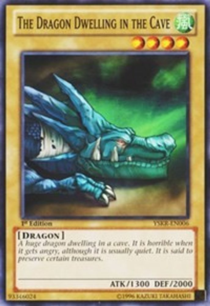 The Dragon Dwelling in the Cave (YSKR-EN006) - Common
