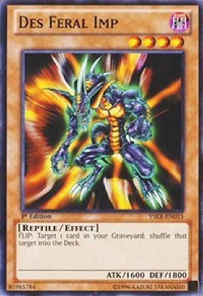 Des Feral Imp (YSKR-EN015) - Common