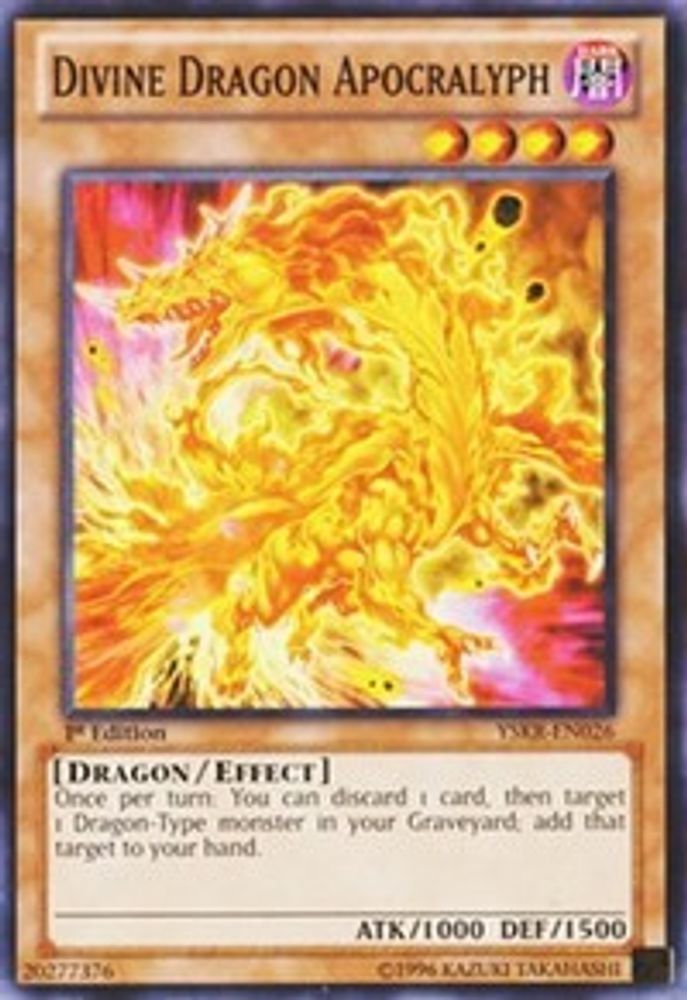 Divine Dragon Apocralyph (YSKR-EN026) - Common
