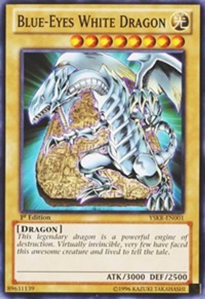 Blue-Eyes White Dragon (YSKR-EN001) - Common