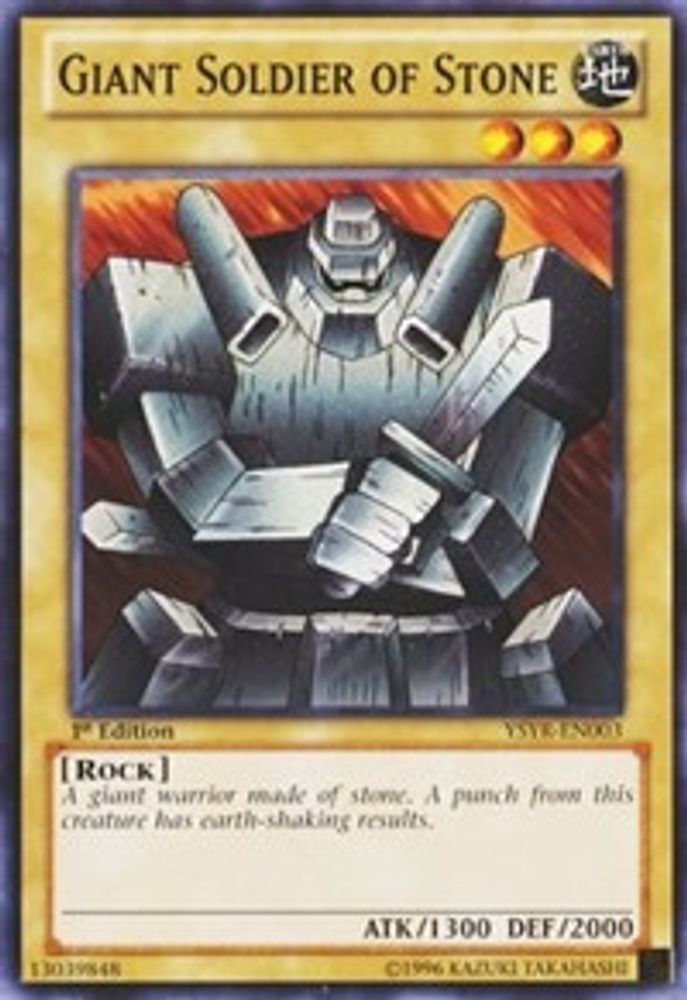 Giant Soldier of Stone (YSYR-EN003) - Common