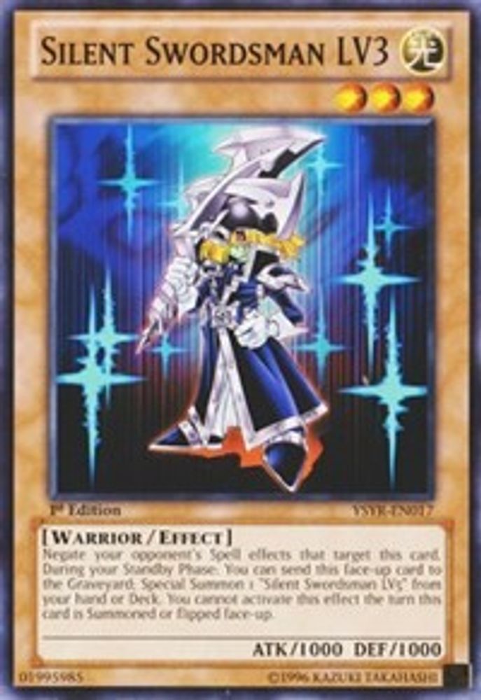 Silent Swordsman LV3 (YSYR-EN017) - Common