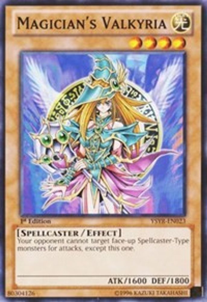 Magician's Valkyria (YSYR-EN023) - Common