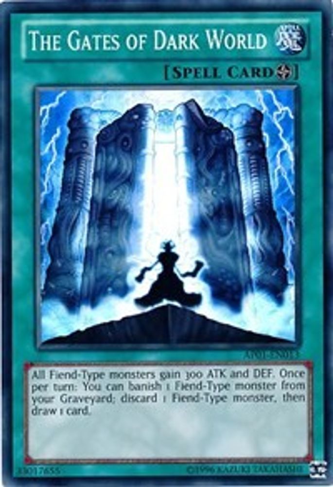 Les portes du monde des ténèbres [AP01-EN013] Super Rare 