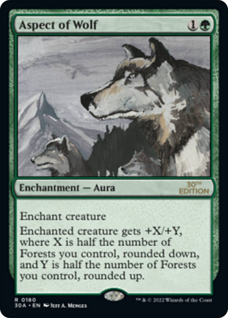Aspect du loup [édition 30e anniversaire] 