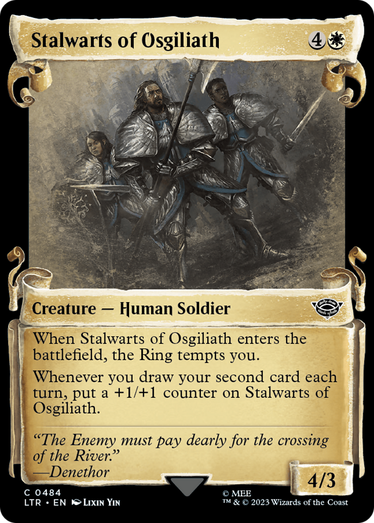 Stalwarts of Osgiliath (LTR-484) - The Lord of the Rings: Tales of Middle-earth: (Showcase)
