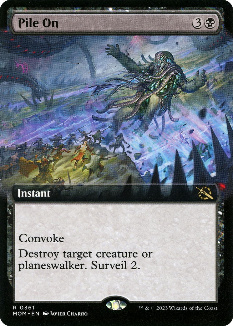 Pile On (Extended Art) [Marche de la machine] 