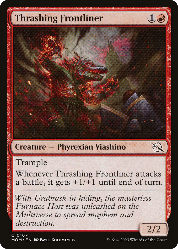 Thrashing Frontliner [Marche de la machine] 