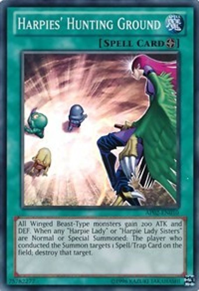 Terrain de chasse des harpies [AP02-EN010] Super Rare 