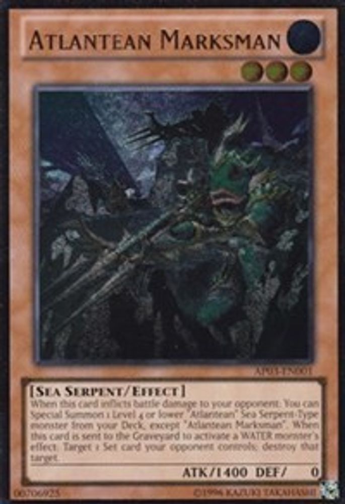 Tireur d'élite atlante [AP03-EN001] Ultimate Rare 