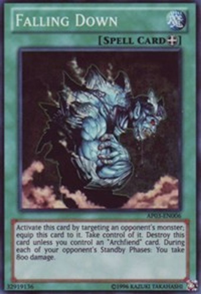 Falling Down (AP03-EN006) - Super Rare