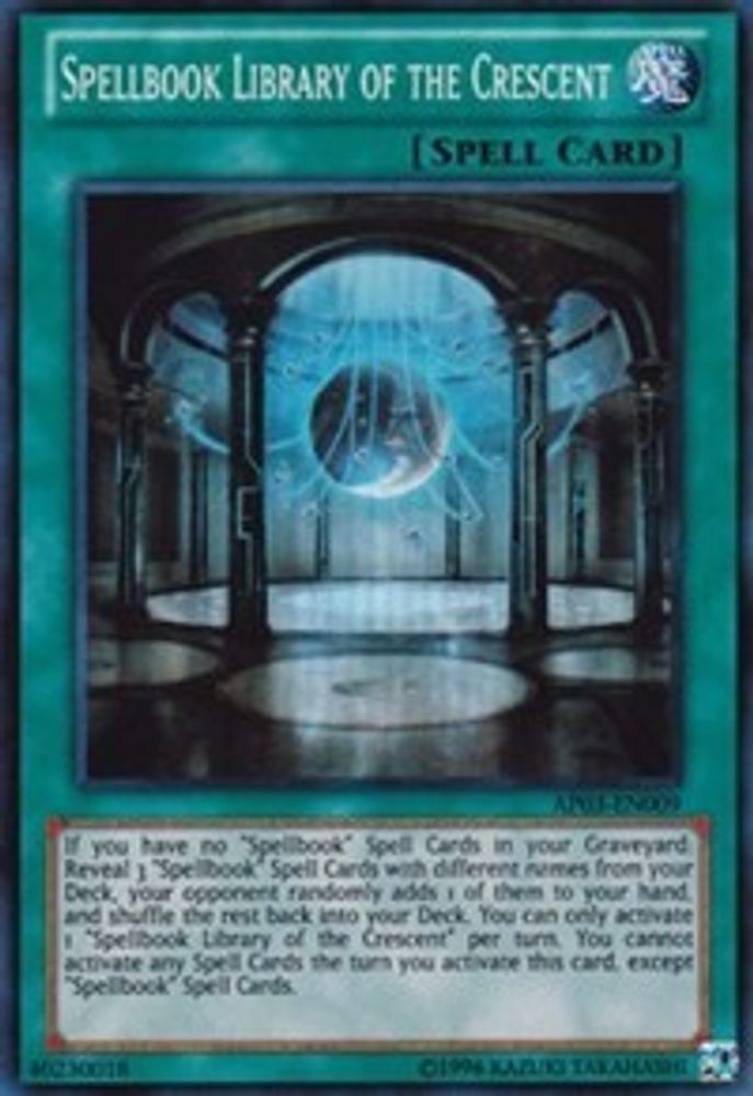 Spellbook Library of the Crescent (AP03-EN009) - Super Rare