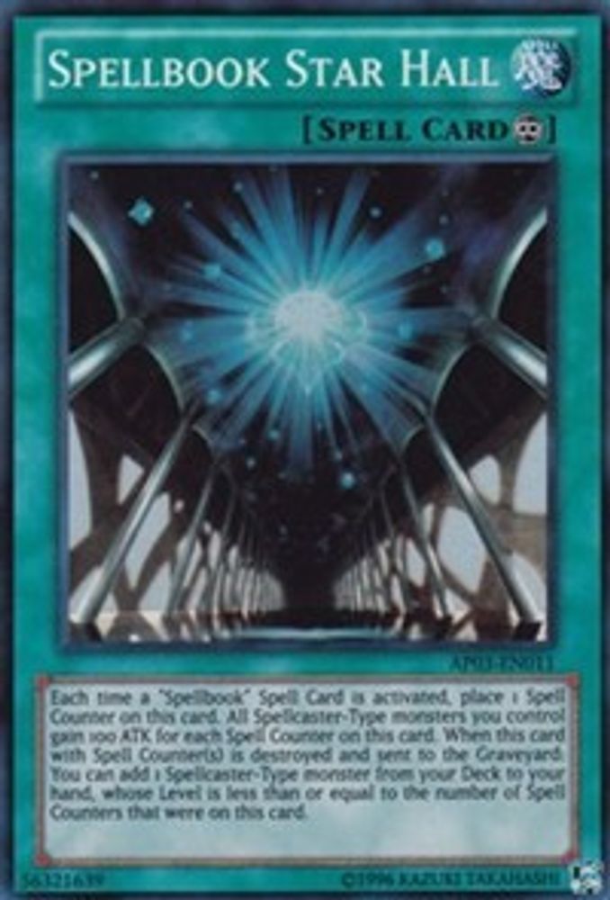 Spellbook Star Hall (AP03-EN011) - Super Rare