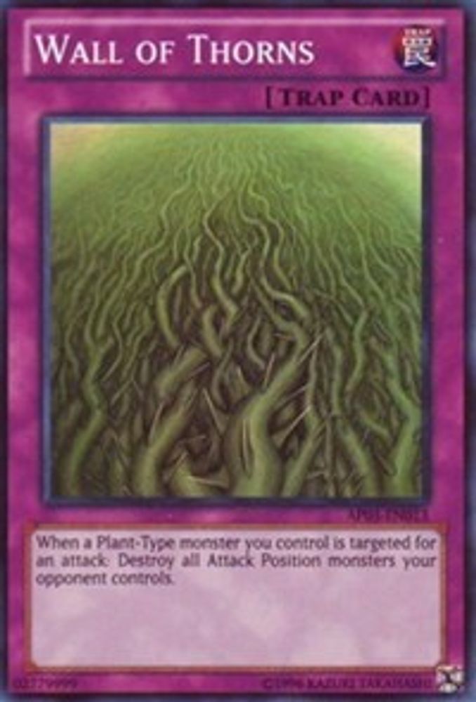Wall of Thorns (AP03-EN013) - Super Rare
