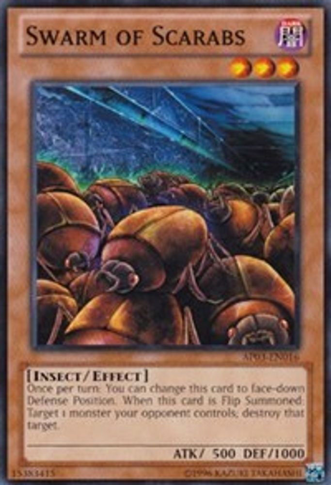 Swarm of Scarabs (AP03-EN016) - Common