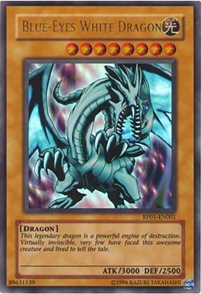 Blue-Eyes White Dragon (RP01-EN001) - Ultra Rare