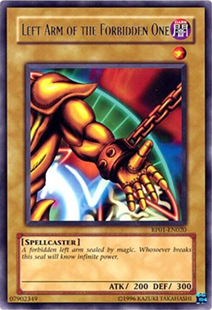 Left Arm of the Forbidden One (RP01-EN020) - Rare