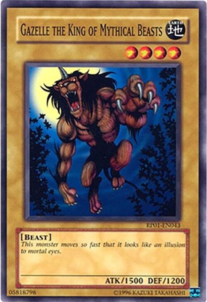 Gazelle the King of Mythical Beasts (RP01-EN043) - Common