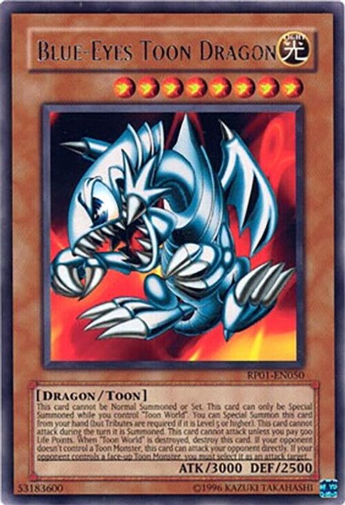 Blue-Eyes Toon Dragon (RP01-EN050) - Rare