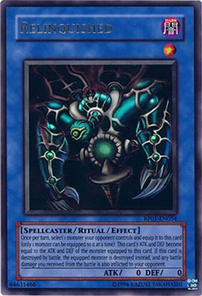 Relinquished (RP01-EN054) - Ultra Rare