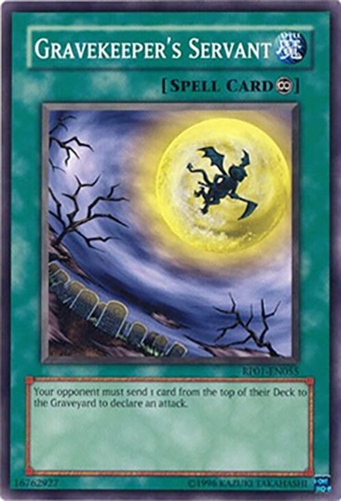 Gravekeeper's Servant (RP01-EN055) - Common
