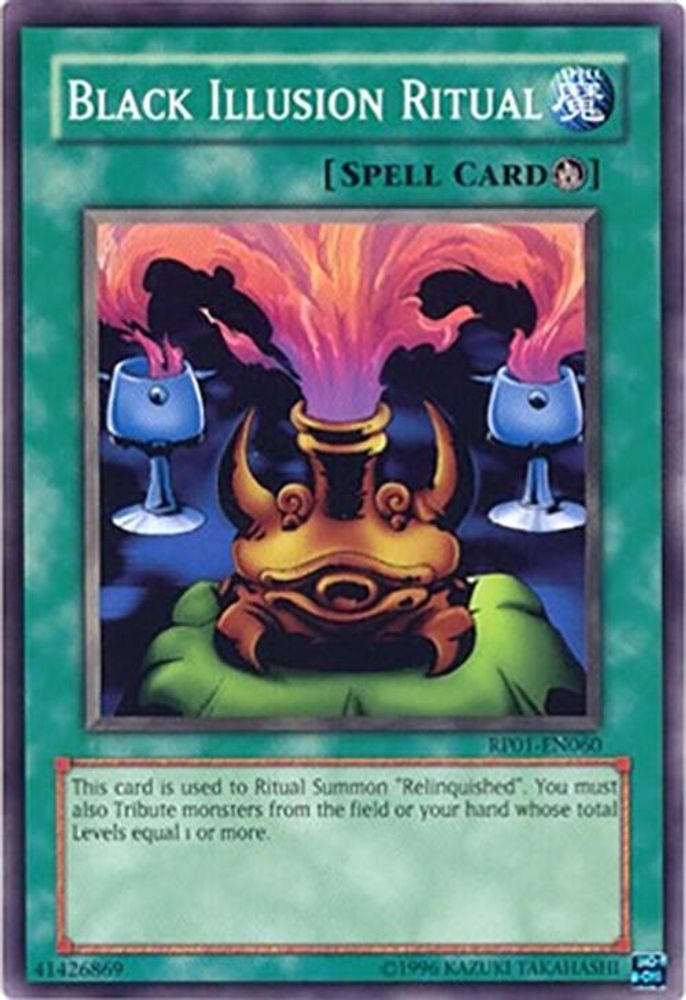 Black Illusion Ritual (RP01-EN060) - Common