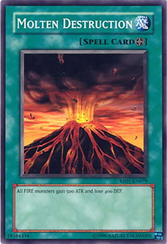 Molten Destruction (RP01-EN079) - Common