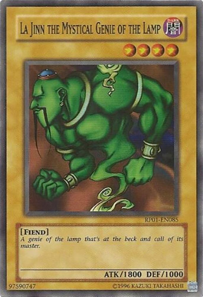 La Jinn the Mystical Genie of the Lamp (RP01-EN085) - Super Rare