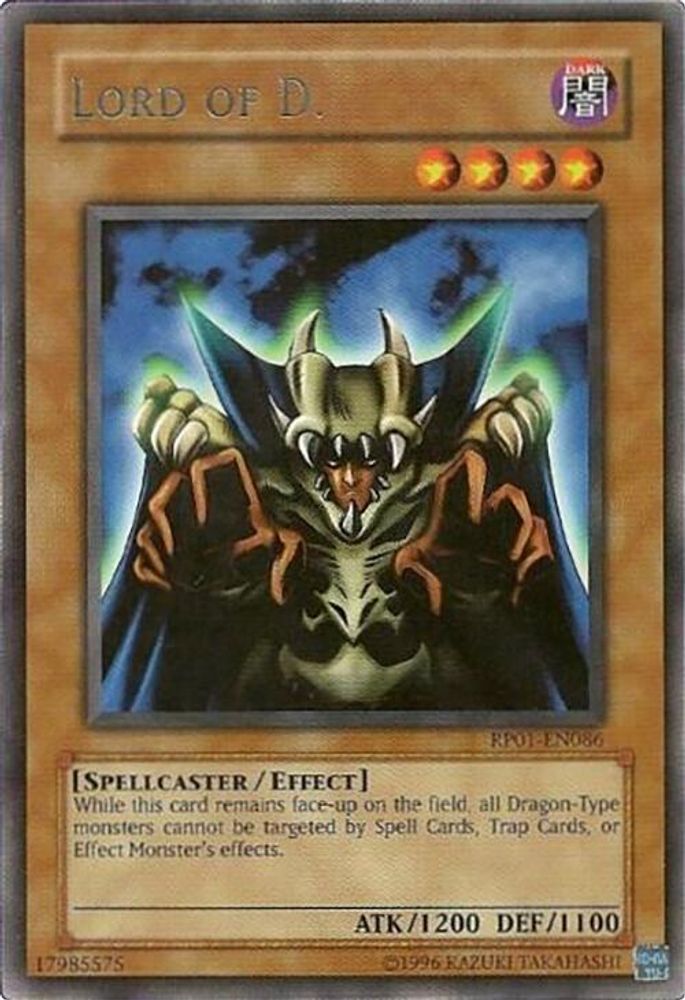 Lord of D. (RP01-EN086) - Rare