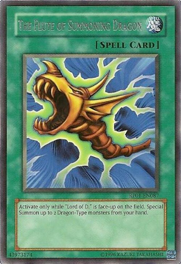The Flute of Summoning Dragon (RP01-EN087) - Rare
