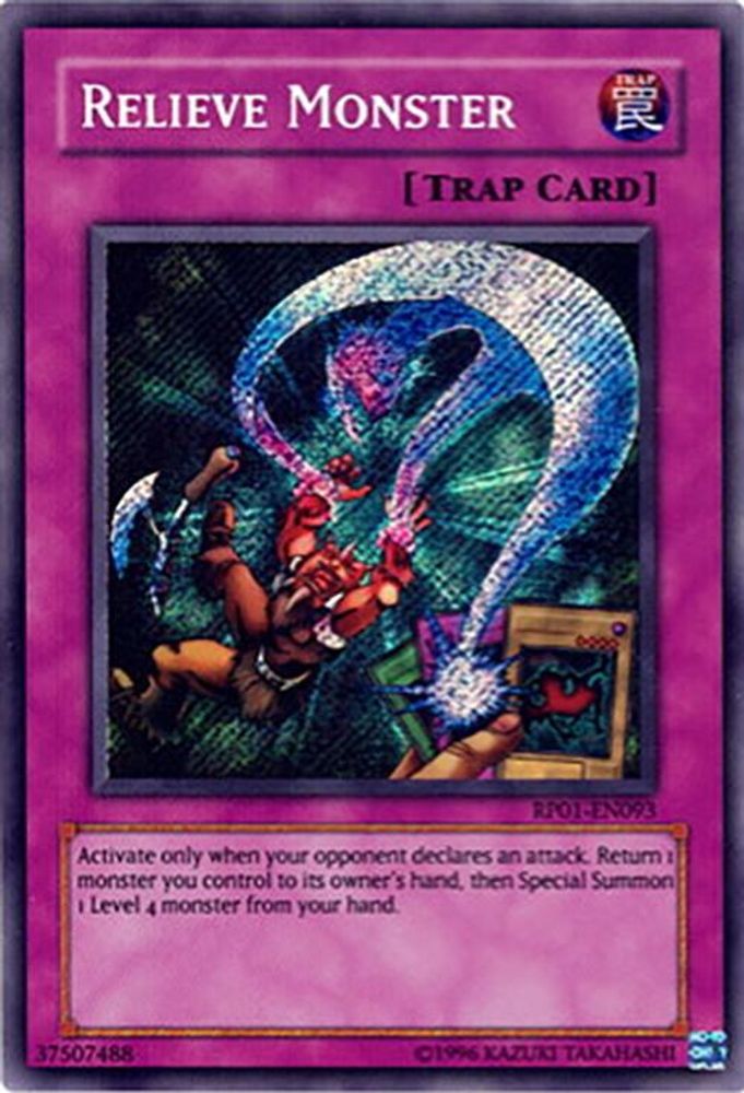 Relieve Monster (RP01-EN093) - Secret Rare