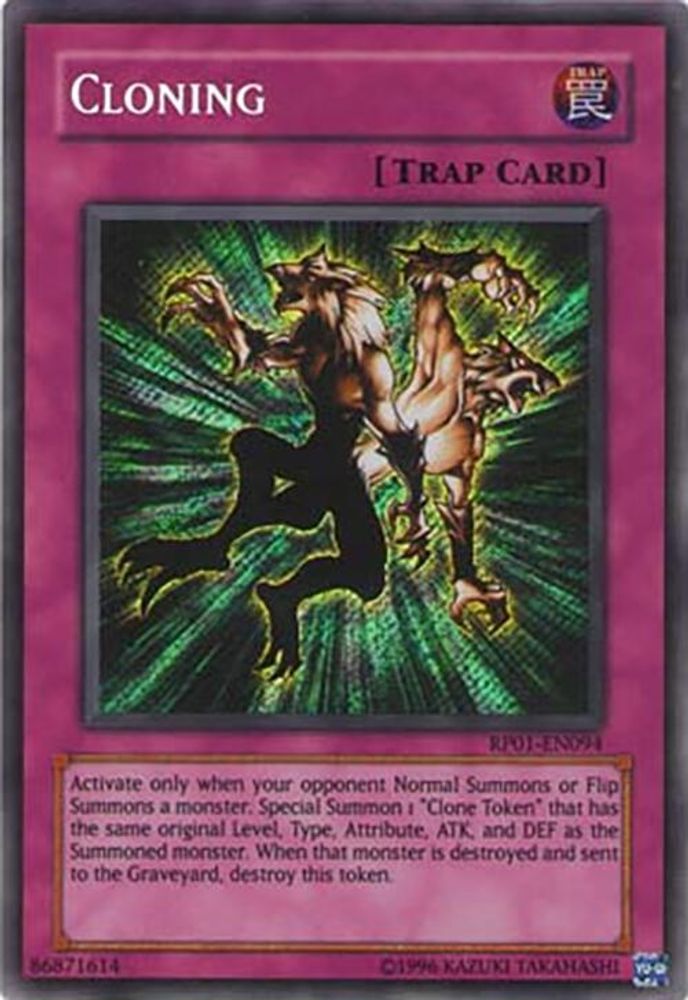Cloning (RP01-EN094) - Secret Rare